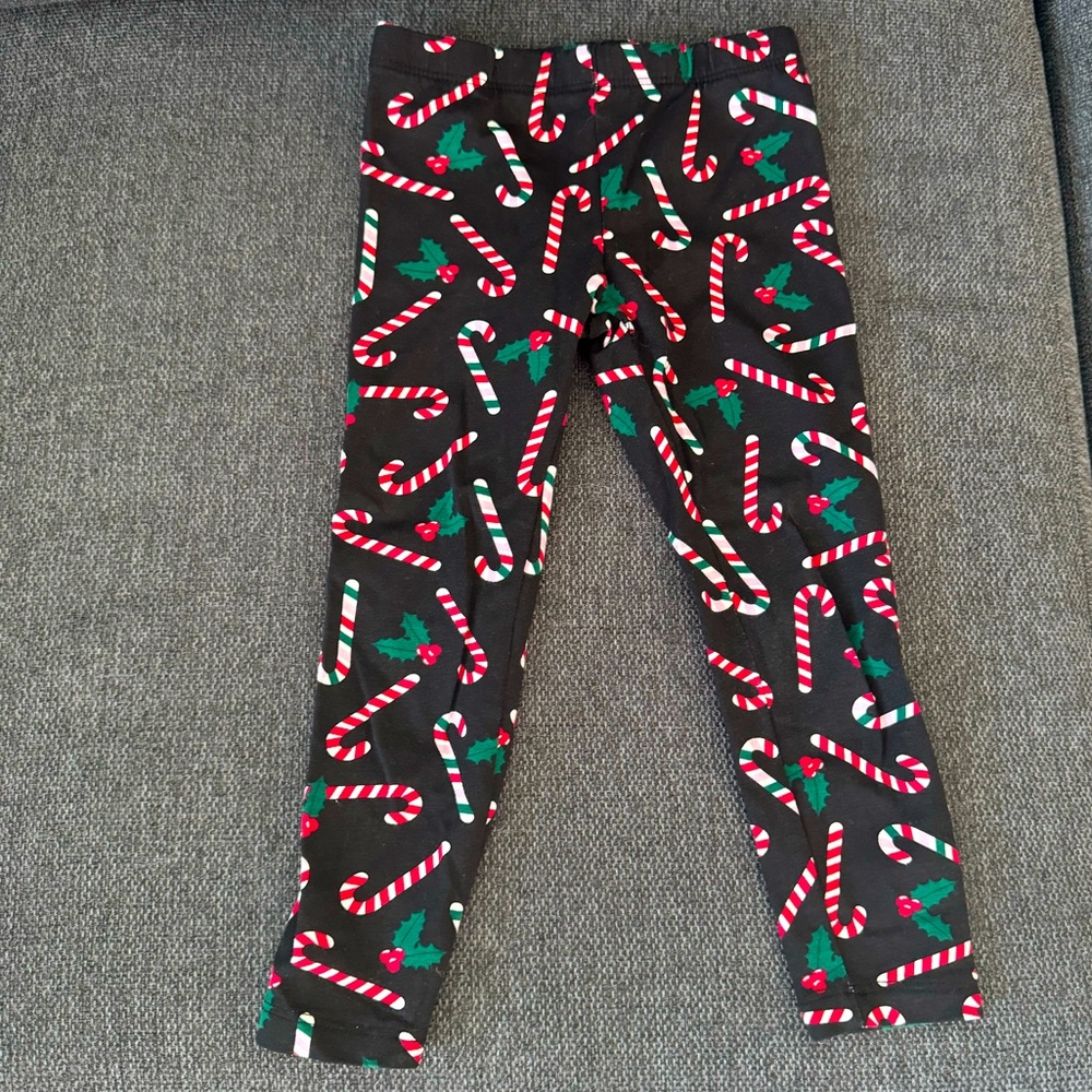 Toddler Christmas Candy Cane Pants